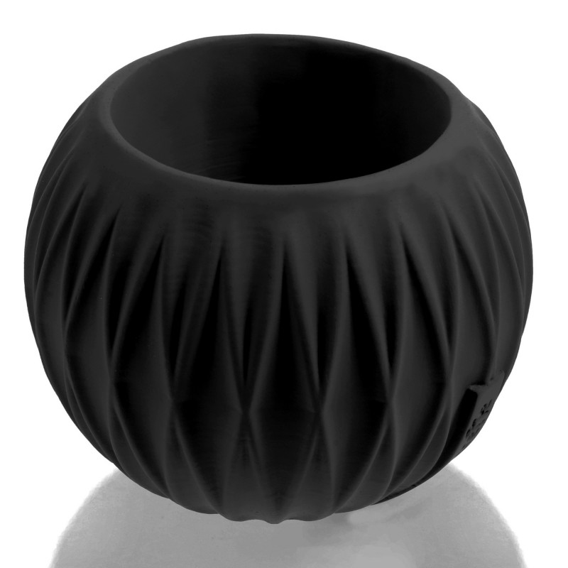 Concrete Flower Pot Bauble Optic Ø7,6cm Black Matt
